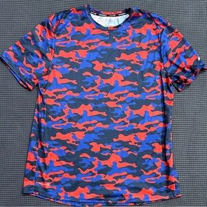 Russell Athletic FreshForce Dripower 360 Camo Shirt Mens Large